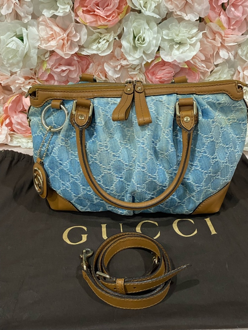 Gucci GG Denim Sukey